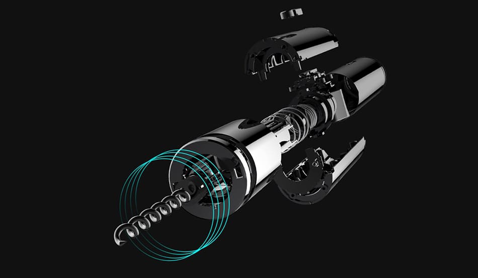 13vinnyjnaboraksessuarovxiaomihuohouelectricwinebottleopenerbasic(hu0047)chernyj